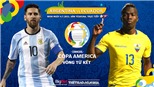 Kèo nhà cái. Soi kèo Argentina vs Ecuador. BĐTV trực tiếp bóng đá Copa America 2021