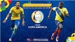 Kèo nhà cái. Soi kèo Brazil vs Ecuador. BĐTV trực tiếp Copa America 2021