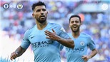 Video clip bàn thắng Man City 2-0 Chelsea: Aguero toả sáng, Man City giành Siêu cúp Anh