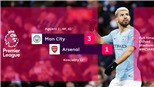 VIDEO Man City 3-1 Arsenal: Hat-trick của Kun Aguero phá nát Pháo thủ