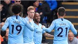 Crystal Palace 1-3 Man City: Raheem Sterling lập cú đúp, Man City lấy lại ngôi đầu Premier League